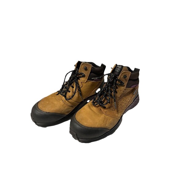 Timberland Pro Leather Women’s Reaxion Comp Toe Work Boots Waterproof Size 10 - Picture 8 of 8